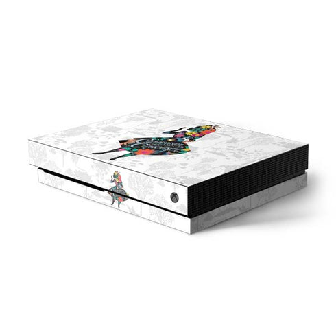 Disney Alice in Wonderland (animated) Silhouette Curiouser and Curiouser Xbox One X Console Skin
