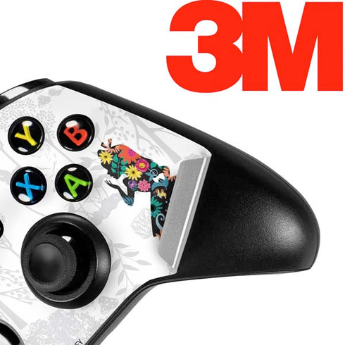 Disney Alice in Wonderland (animated) Silhouette Curiouser and Curiouser Xbox One X Controller Skin