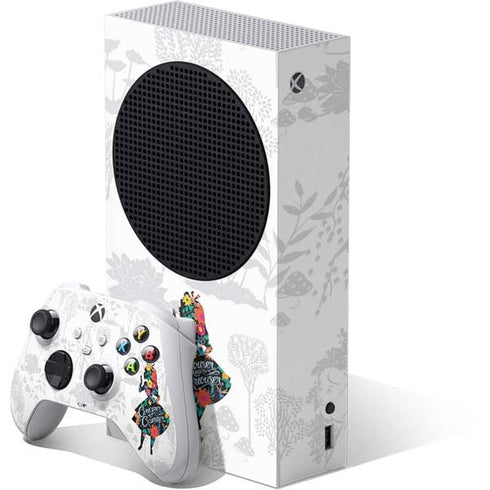 Disney Alice in Wonderland (animated) Silhouette Curiouser and Curiouser Xbox Series S Bundle Skin