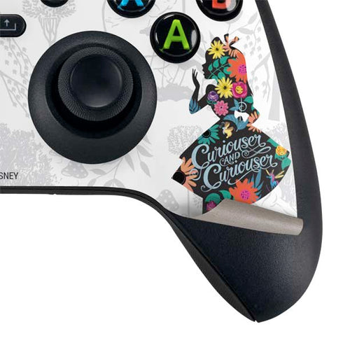 Disney Alice in Wonderland (animated) Silhouette Curiouser and Curiouser Xbox Series X Bundle Skin