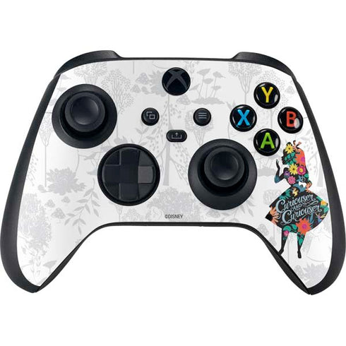 Disney Alice in Wonderland (animated) Silhouette Curiouser and Curiouser Xbox Series X Controller Skin