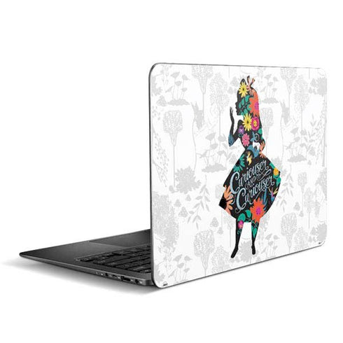 Disney Alice in Wonderland (animated) Silhouette Curiouser and Curiouser Zenbook UX305FA 13.3in Skin