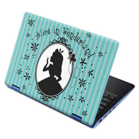 Disney Alice in Wonderland (animated) Silhouette in the Mirror Aspire R11 11.6in Skin
