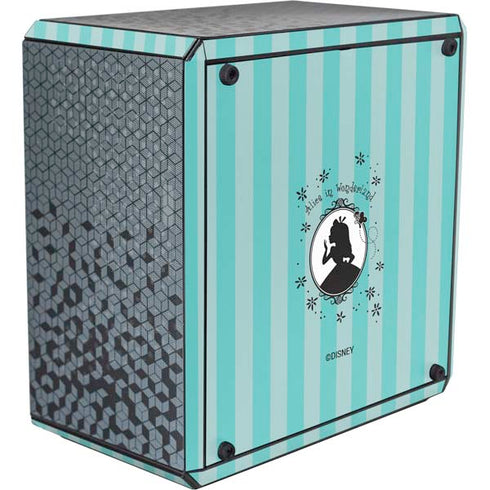 Disney Alice in Wonderland (animated) Silhouette in the Mirror Cooler Master MasterBox Q300L Mini Tower Skin