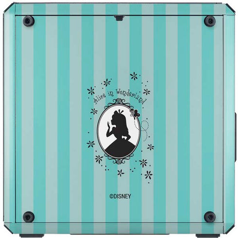 Disney Alice in Wonderland (animated) Silhouette in the Mirror Cooler Master MasterBox Q300L Mini Tower Skin