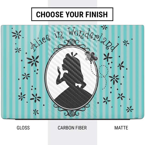 Disney Alice in Wonderland (animated) Silhouette in the Mirror Dell Vostro Skin
