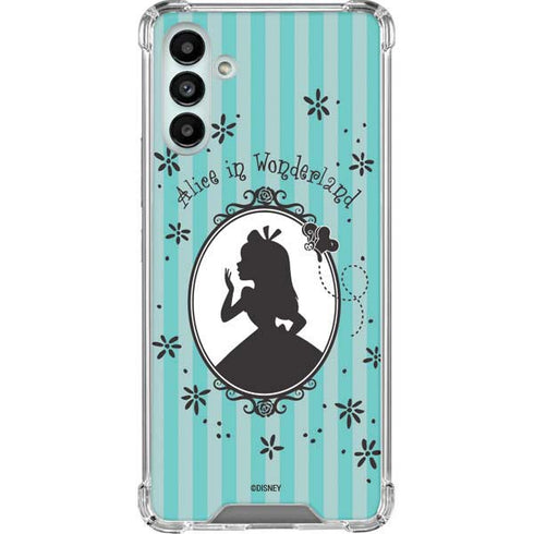 Disney Alice in Wonderland (animated) Silhouette in the Mirror Galaxy A13 5G Clear Case