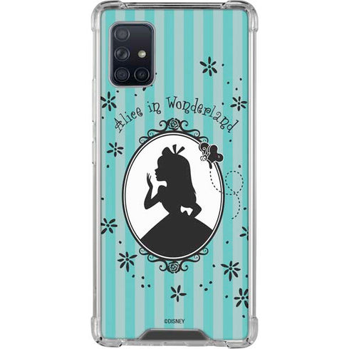 Disney Alice in Wonderland (animated) Silhouette in the Mirror Galaxy A51 5G Clear Case