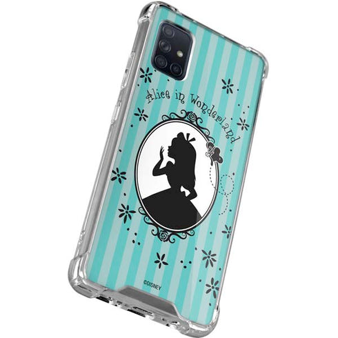 Disney Alice in Wonderland (animated) Silhouette in the Mirror Galaxy A51 5G Clear Case
