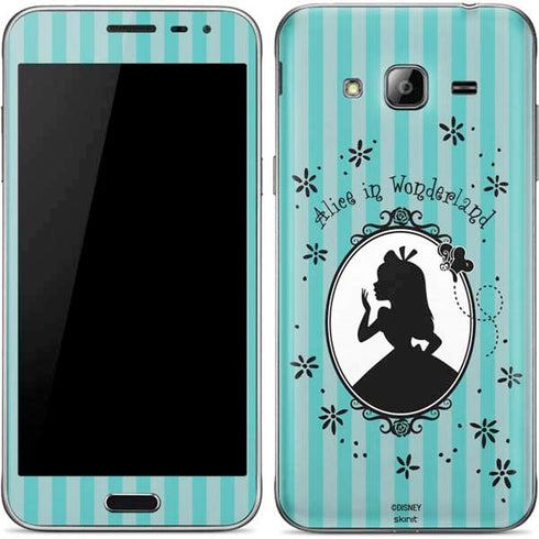 Disney Alice in Wonderland (animated) Silhouette in the Mirror Galaxy J3 Skin