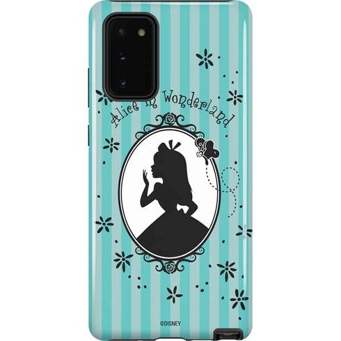 Disney Alice in Wonderland (animated) Silhouette in the Mirror Galaxy Note20 5G Pro Case