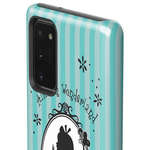 Disney Alice in Wonderland (animated) Silhouette in the Mirror Galaxy Note20 5G Pro Case