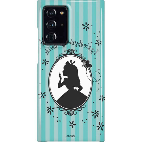 Disney Alice in Wonderland (animated) Silhouette in the Mirror Galaxy Note20 Ultra 5G Lite Case