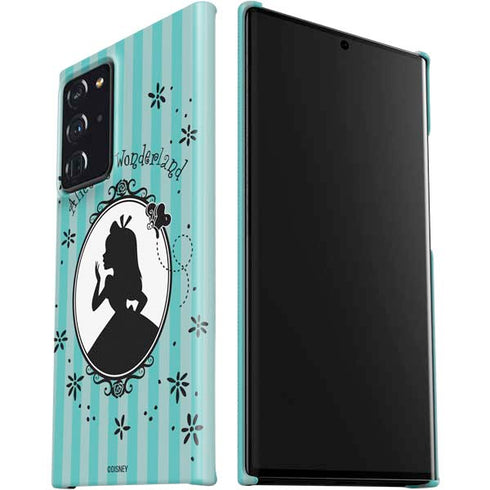 Disney Alice in Wonderland (animated) Silhouette in the Mirror Galaxy Note20 Ultra 5G Lite Case