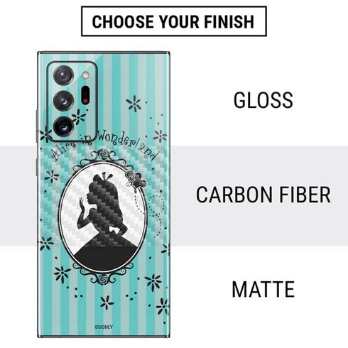Disney Alice in Wonderland (animated) Silhouette in the Mirror Galaxy Note20 Ultra 5G Skin