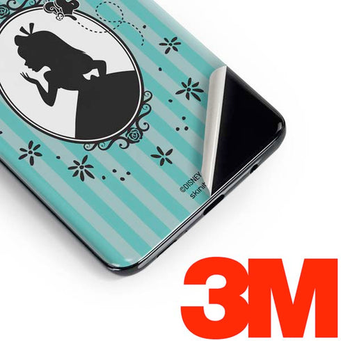 Disney Alice in Wonderland (animated) Silhouette in the Mirror Galaxy S10 Skin