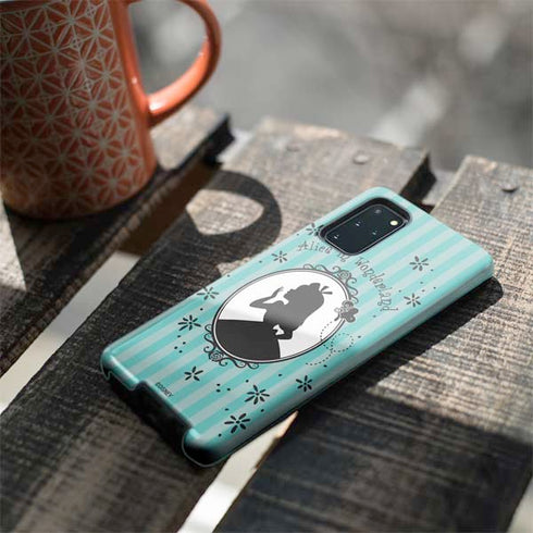 Disney Alice in Wonderland (animated) Silhouette in the Mirror Galaxy S20 Plus Pro Case