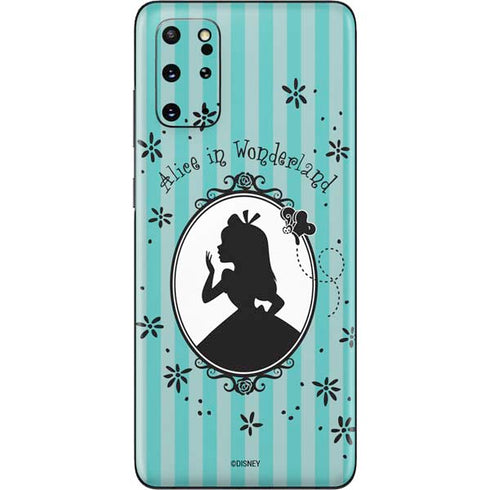 Disney Alice in Wonderland (animated) Silhouette in the Mirror Galaxy S20 Plus Skin