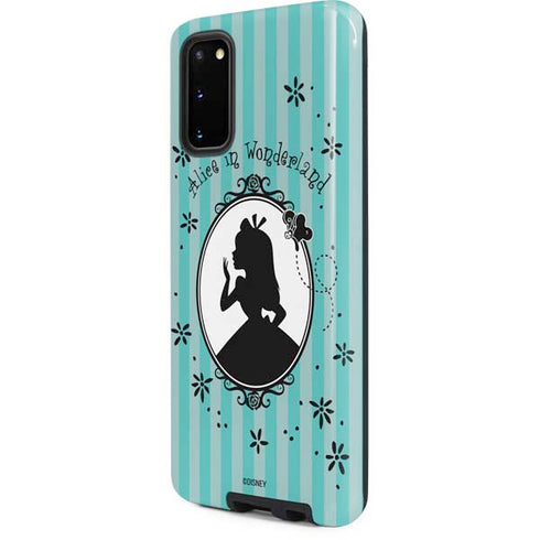 Disney Alice in Wonderland (animated) Silhouette in the Mirror Galaxy S20 Pro Case