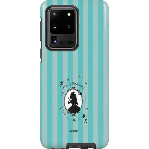 Disney Alice in Wonderland (animated) Silhouette in the Mirror Galaxy S20 Ultra 5G Pro Case