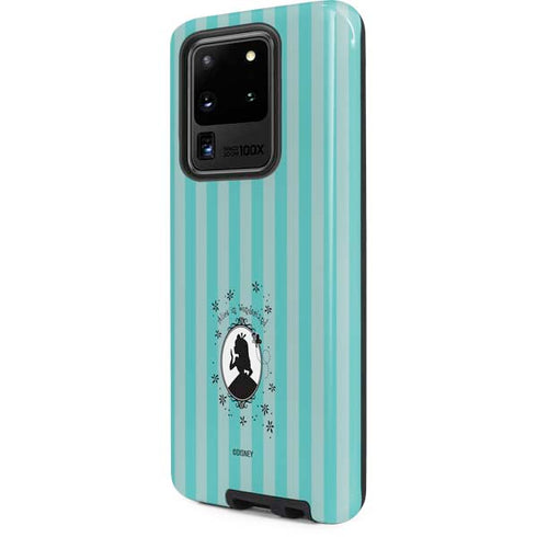 Disney Alice in Wonderland (animated) Silhouette in the Mirror Galaxy S20 Ultra 5G Pro Case