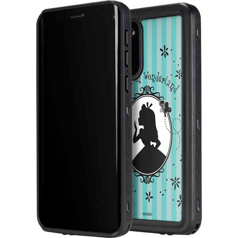 Disney Alice in Wonderland (animated) Silhouette in the Mirror Galaxy S20 Waterproof Case