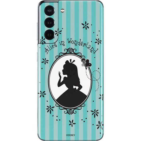 Disney Alice in Wonderland (animated) Silhouette in the Mirror Galaxy S21 5G Skin