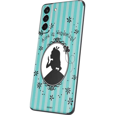 Disney Alice in Wonderland (animated) Silhouette in the Mirror Galaxy S21 5G Skin