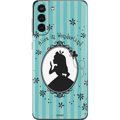 Disney Alice in Wonderland (animated) Silhouette in the Mirror Galaxy S21 Plus 5G Skin