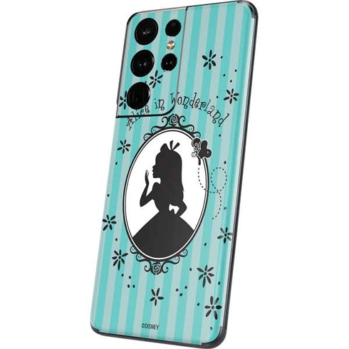 Disney Alice in Wonderland (animated) Silhouette in the Mirror Galaxy S21 Ultra 5G Skin