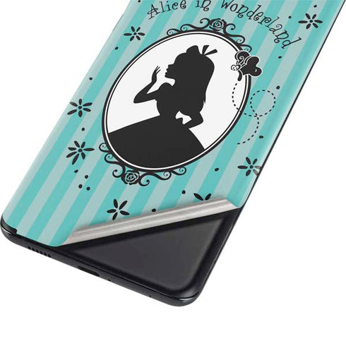 Disney Alice in Wonderland (animated) Silhouette in the Mirror Galaxy S21 Ultra 5G Skin
