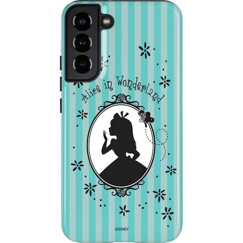 Disney Alice in Wonderland (animated) Silhouette in the Mirror Galaxy S22 Plus Pro Case