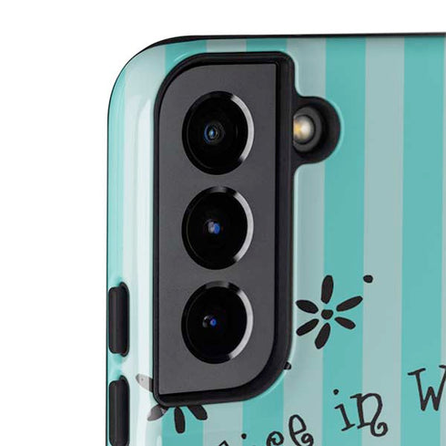 Disney Alice in Wonderland (animated) Silhouette in the Mirror Galaxy S22 Pro Case
