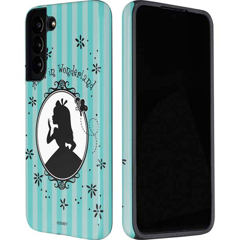 Disney Alice in Wonderland (animated) Silhouette in the Mirror Galaxy S22 Pro Case