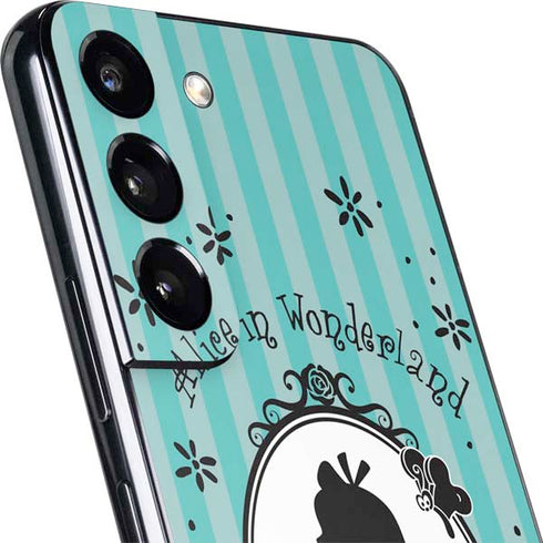 Disney Alice in Wonderland (animated) Silhouette in the Mirror Galaxy S22 Skin