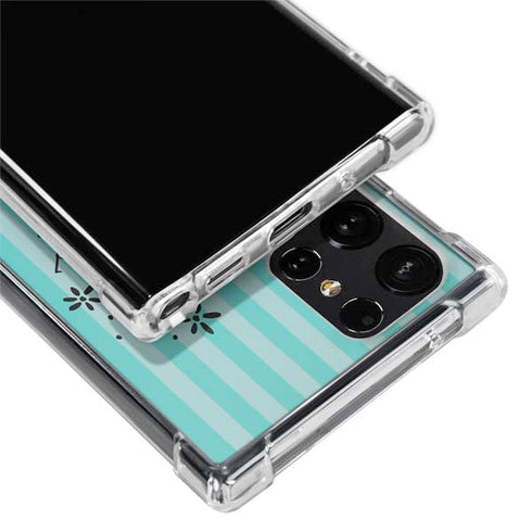 Disney Alice in Wonderland (animated) Silhouette in the Mirror Galaxy S22 Ultra Clear Case