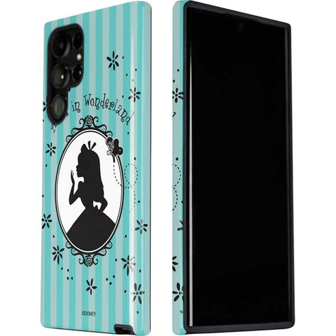 Disney Alice in Wonderland (animated) Silhouette in the Mirror Galaxy S22 Ultra Pro Case