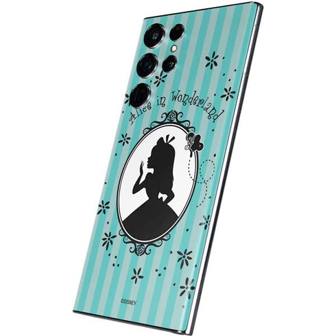 Disney Alice in Wonderland (animated) Silhouette in the Mirror Galaxy S22 Ultra Skin