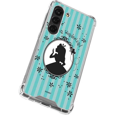 Disney Alice in Wonderland (animated) Silhouette in the Mirror Galaxy S23 Clear Case