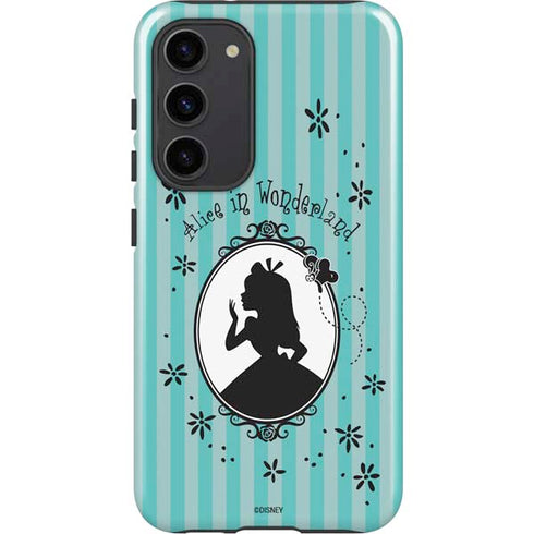 Disney Alice in Wonderland (animated) Silhouette in the Mirror Galaxy S23 Plus Pro Case