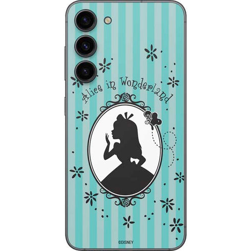 Disney Alice in Wonderland (animated) Silhouette in the Mirror Galaxy S23 Plus Skin