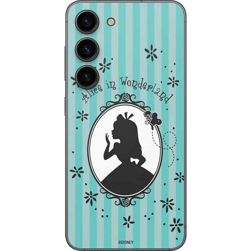Disney Alice in Wonderland (animated) Silhouette in the Mirror Galaxy S23 Skin