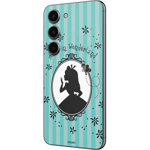 Disney Alice in Wonderland (animated) Silhouette in the Mirror Galaxy S23 Skin