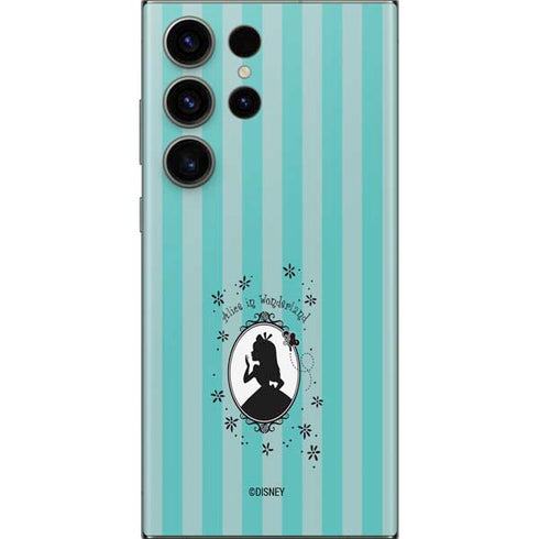 Disney Alice in Wonderland (animated) Silhouette in the Mirror Galaxy S23 Ultra Skin