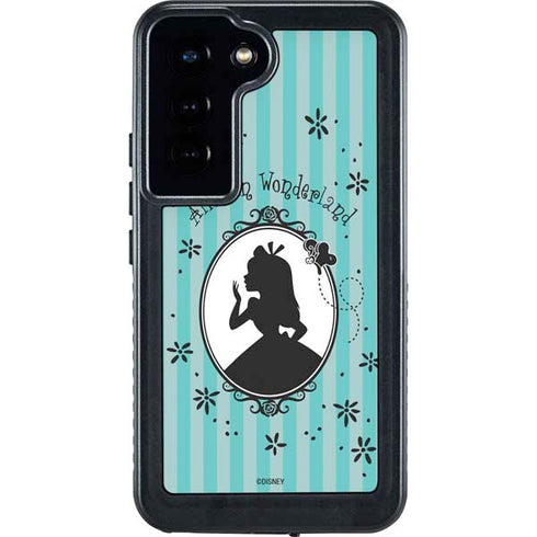 Disney Alice in Wonderland (animated) Silhouette in the Mirror Galaxy S23 Waterproof Case