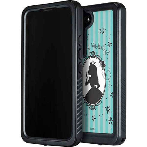 Disney Alice in Wonderland (animated) Silhouette in the Mirror Galaxy S23 Waterproof Case
