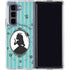 Disney Alice in Wonderland (animated) Silhouette in the Mirror Galaxy Z Fold5 5G Clear Case