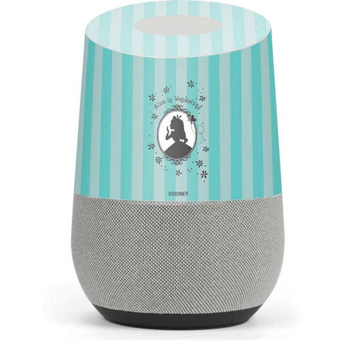 Disney Alice in Wonderland (animated) Silhouette in the Mirror Google Home Skin