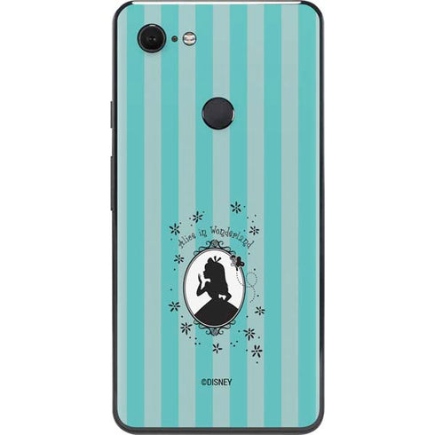 Disney Alice in Wonderland (animated) Silhouette in the Mirror Google Pixel 3 XL Skin