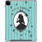 Disney Alice in Wonderland (animated) Silhouette in the Mirror iPad Pro 12.9in (2020) Clear Case